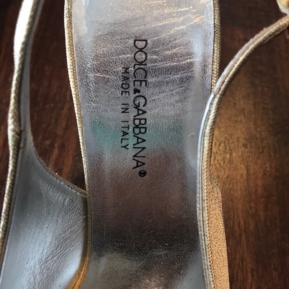 Dolce & Gabbana Sparkle slingback stilettos - Picture 3 of 7